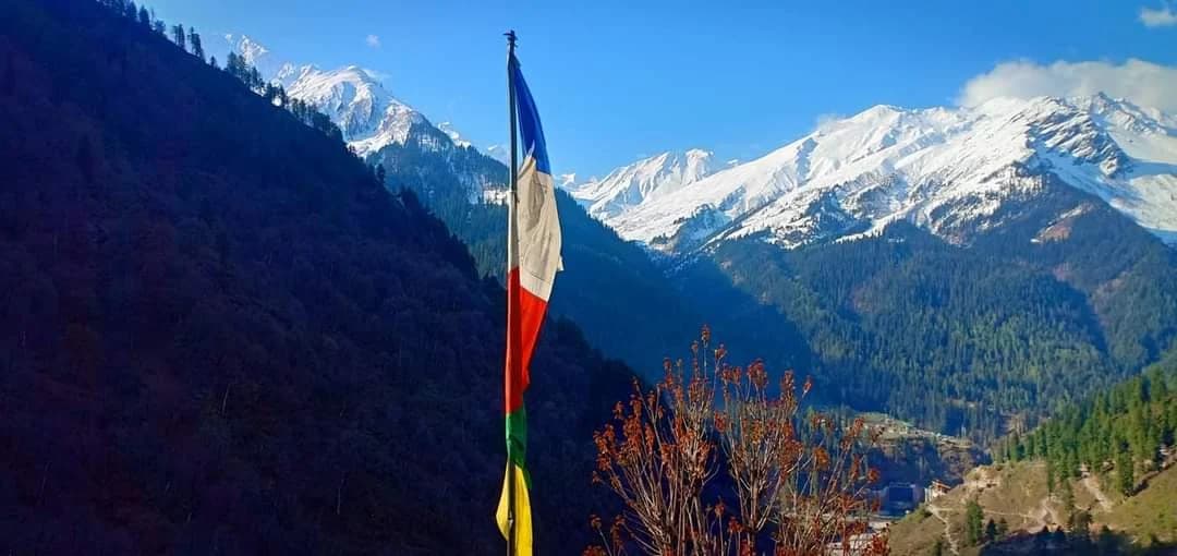 Snow-capped peaks of Tosh Valley